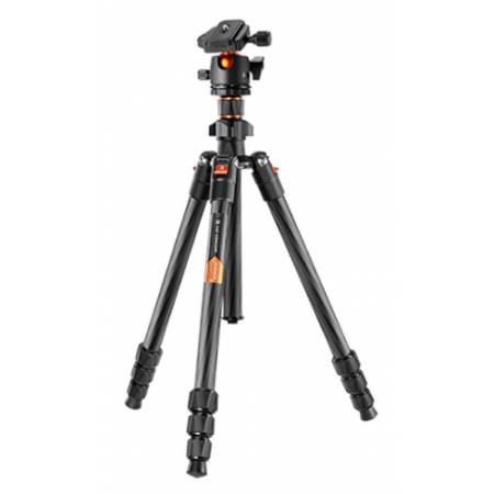K&F Concept KF4172 K-Series K254C2 - statyw fotograficzny Carbon + głowica kulowa